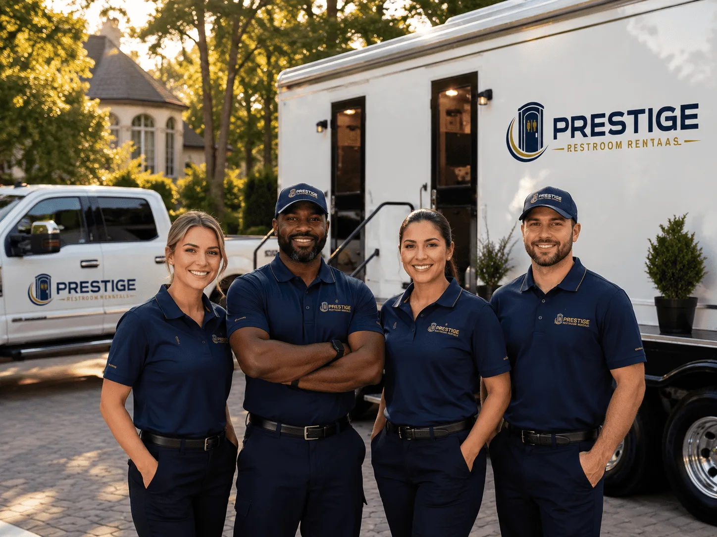 Trusted Luxury Portable Restrooms company in Stirum, ND